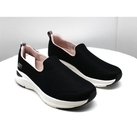 Skechers Shoes New Sketchers Arch Comfort Womens Black Slipon